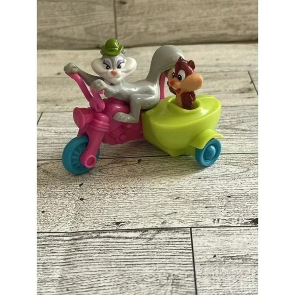 VTG Warner Bros 1993 McDonald's ANIMANIACS TINY TOONS Happy Meal Toys Lot Of 3 - Picture 9 of 11